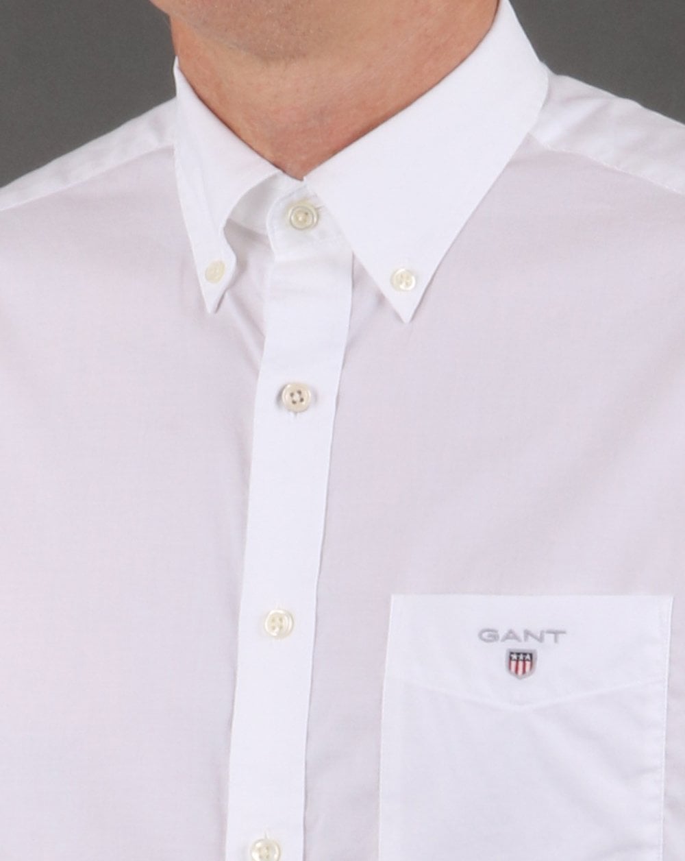 Gant Broadcloth Shirt White