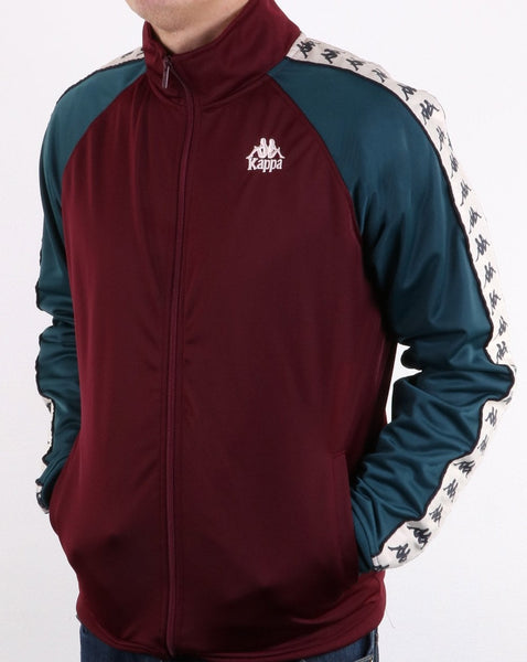 Kappa Britannia Track Top Dark Red/dark Blue