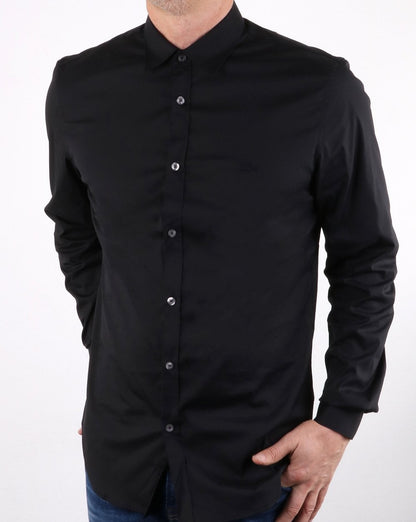 Lacoste Woven Shirt Black