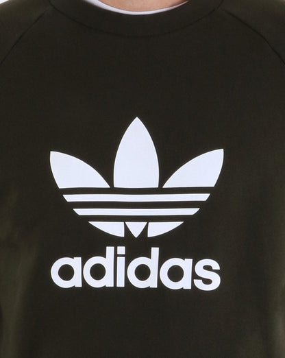 Adidas Originals Trefoil Sweatshirt khaki