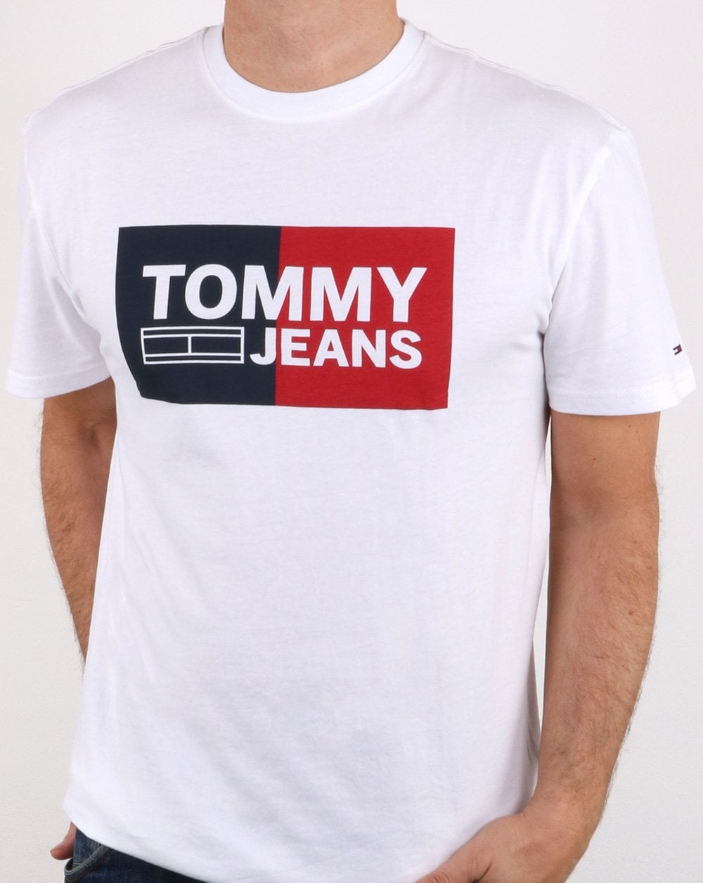 Tommy Hilfiger Split Box T-shirt Classic White