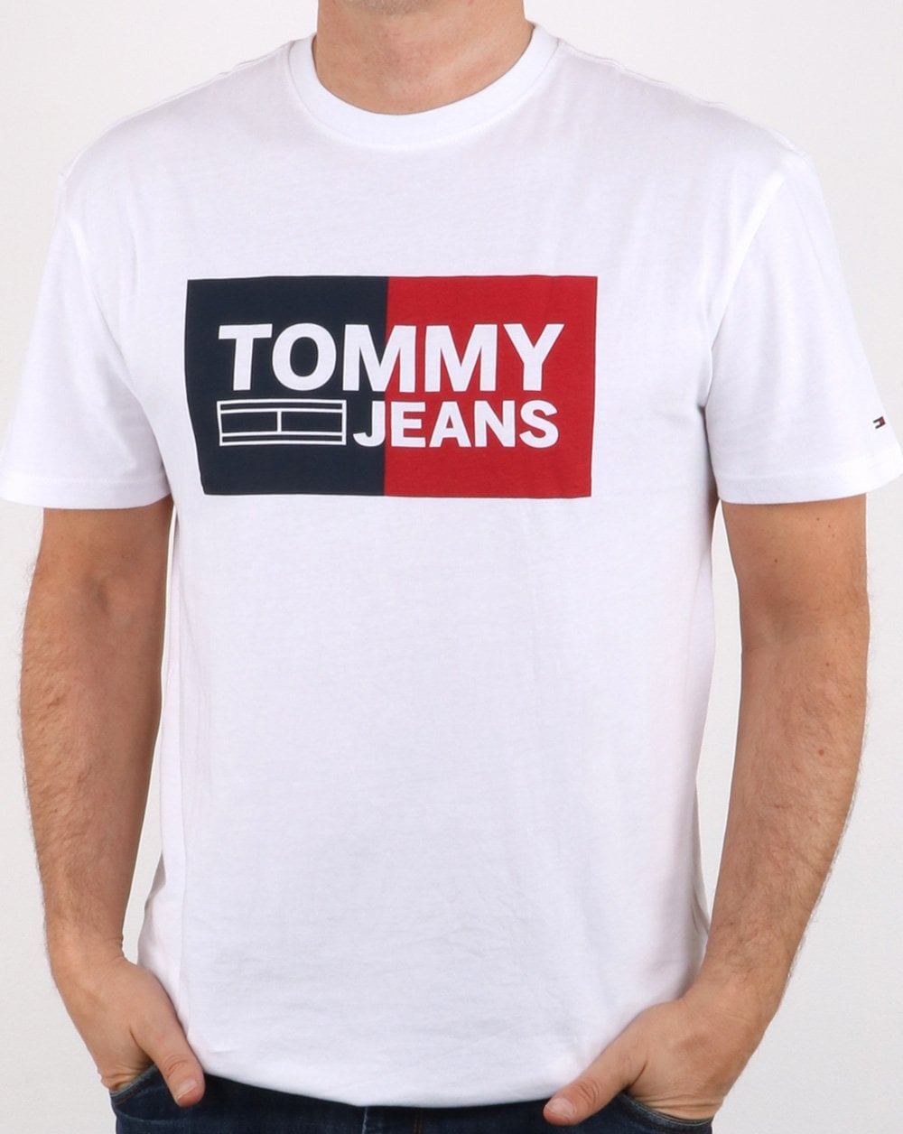 Tommy Hilfiger Split Box T-shirt Classic White