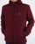 Lyle And Scott Zip Through Microfleece Lined Zip Jacket Claret