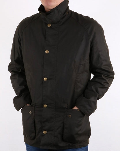 Barbour Ashby Wax Jacket Olive