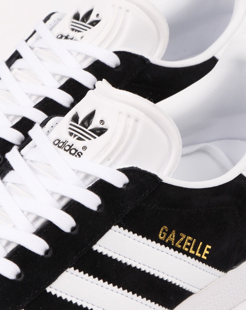 Adidas Gazelle Trainers Black/White