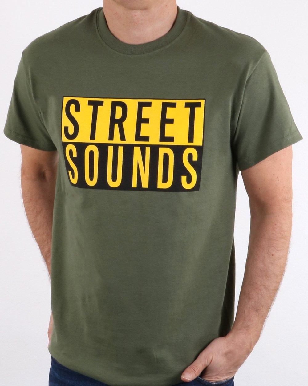Street Sounds Classic Logo T-shirt Khaki
