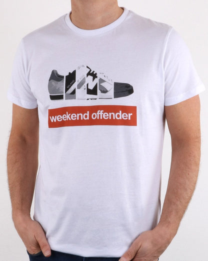 Weekend Offender Trainerspotting Tee White