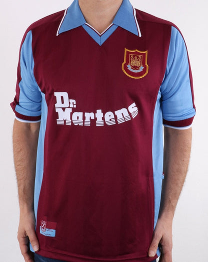 West Ham 1998 Shirt Claret/Sky Blue