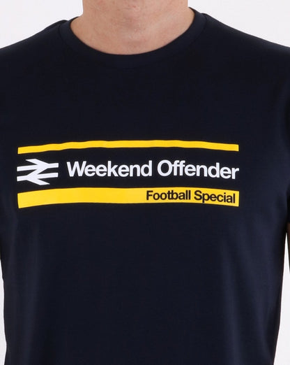 Weekend Offender Football Special Tee Navy