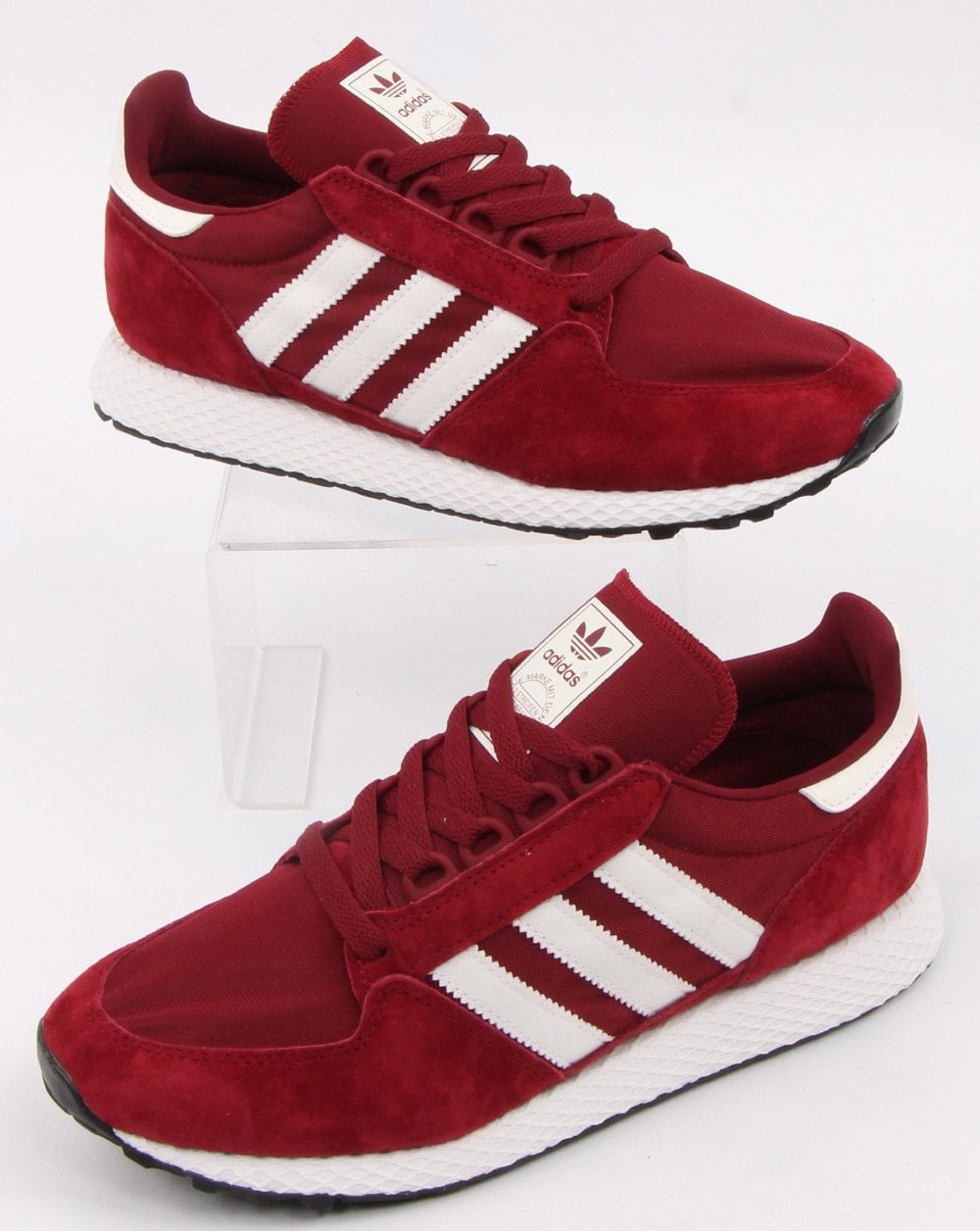Adidas Forest Grove Trainers Burgundy/cloud White