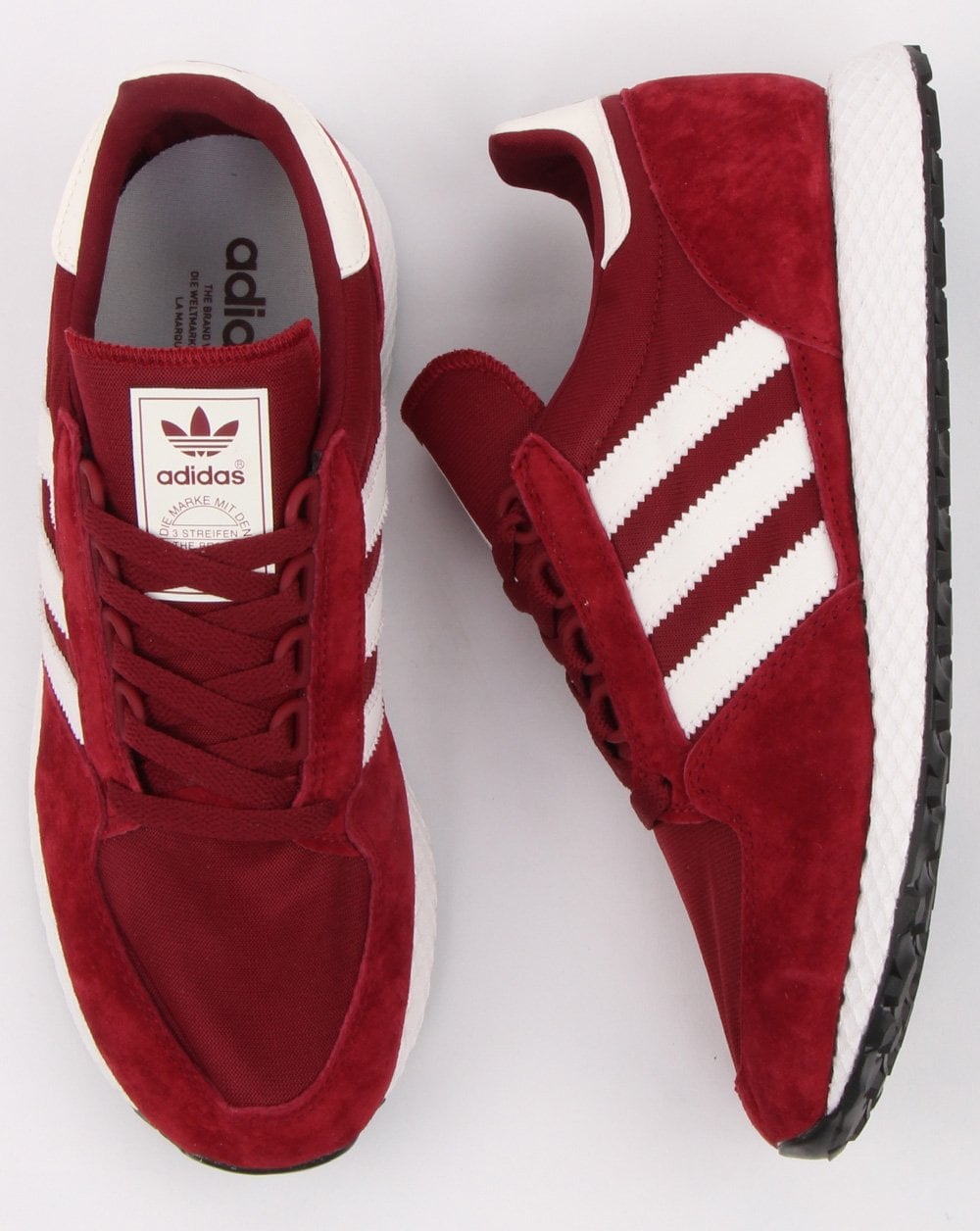 Adidas Forest Grove Trainers Burgundy/cloud White