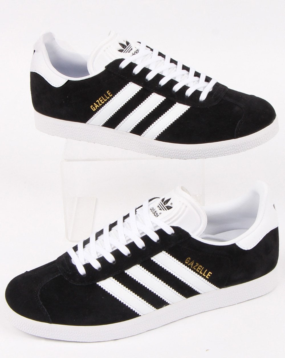 Adidas Gazelle Trainers Black/White