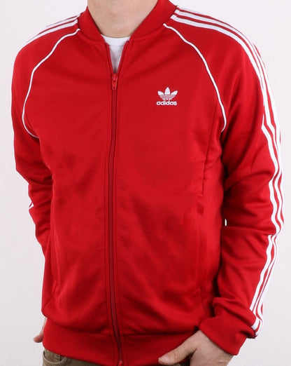 Adidas Originals Superstar Track Top Power Red