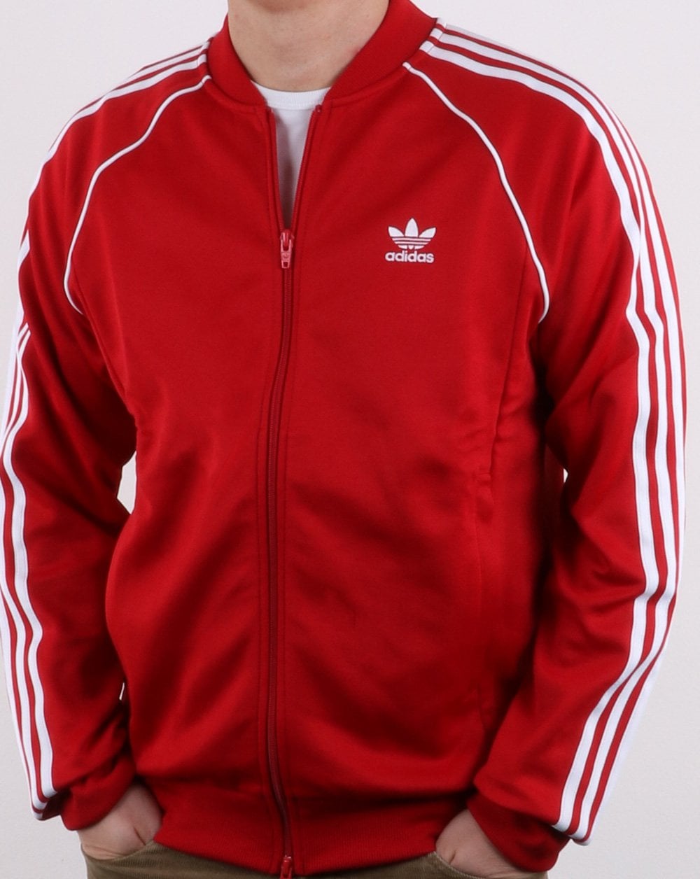 Adidas Originals Superstar Track Top Power Red