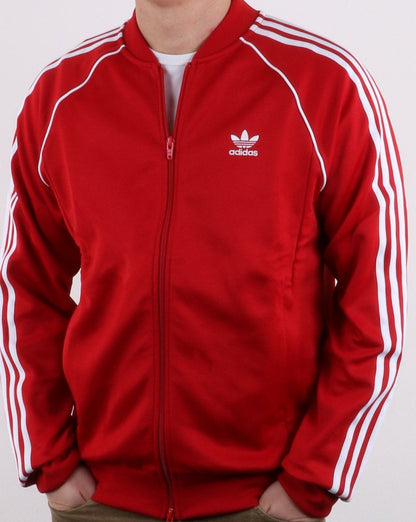 Adidas Originals Superstar Track Top Power Red