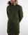 Pretty Green Mens Fur Trim Hooded Parka Khaki