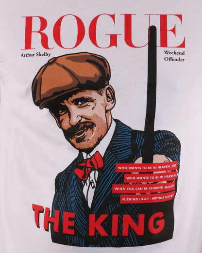 Weekend Offender Rogue Arthur T-shirt White