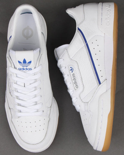 Adidas Continental 80 x TFL Trainers White/grey/blue