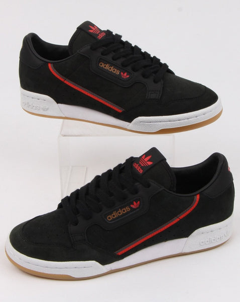 Adidas Continental 80 x TFL Trainers Black/red/brown