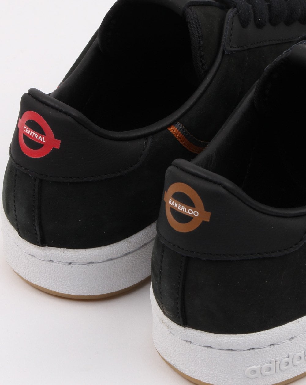 Adidas Continental 80 x TFL Trainers Black/red/brown