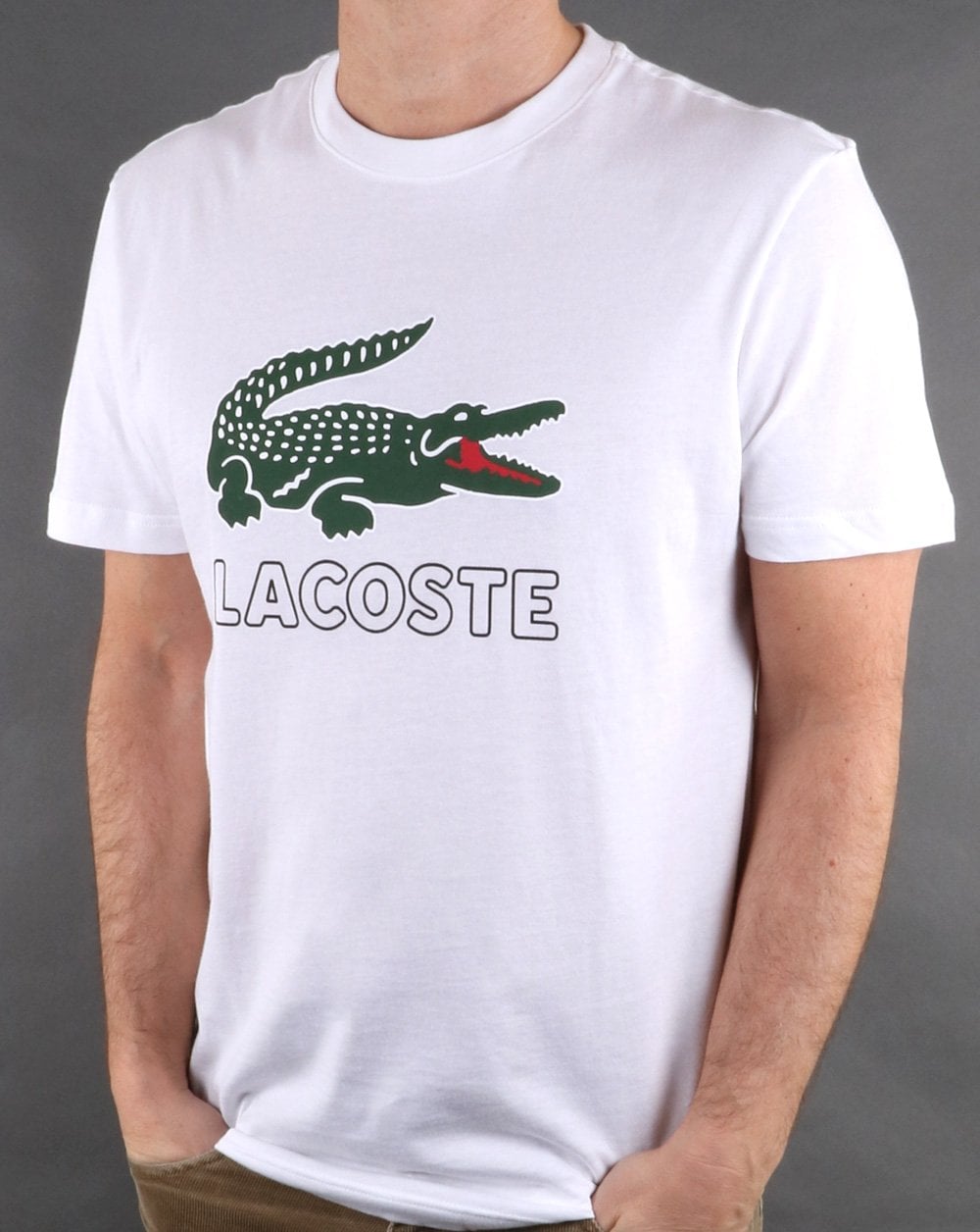 Lacoste Logo T-shirt White