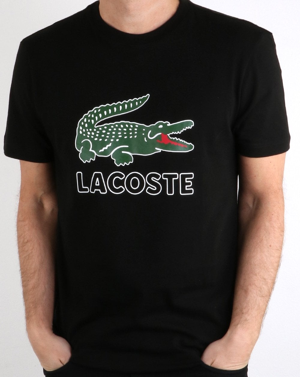 Lacoste Logo T-shirt Black