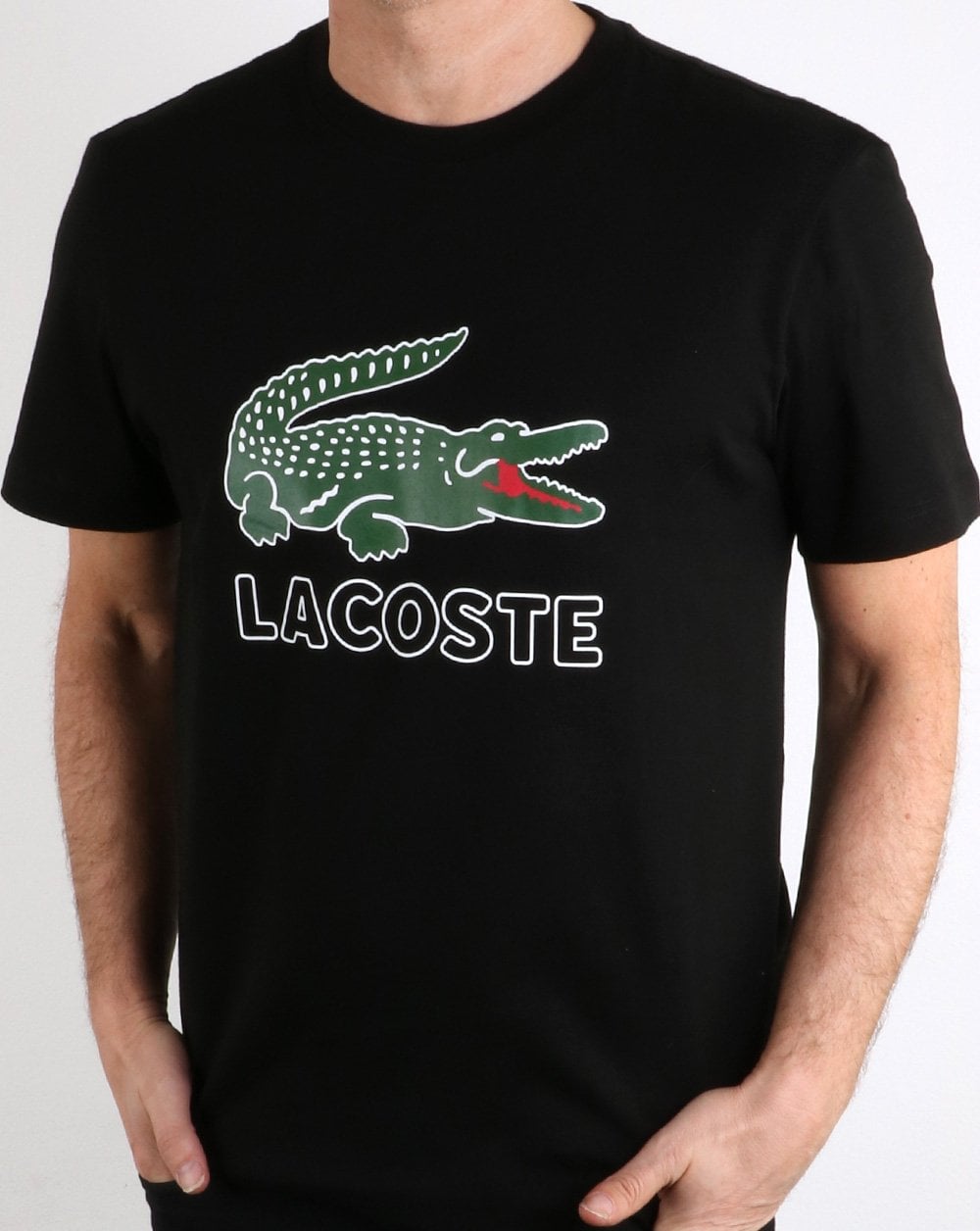 Lacoste Logo T-shirt Black