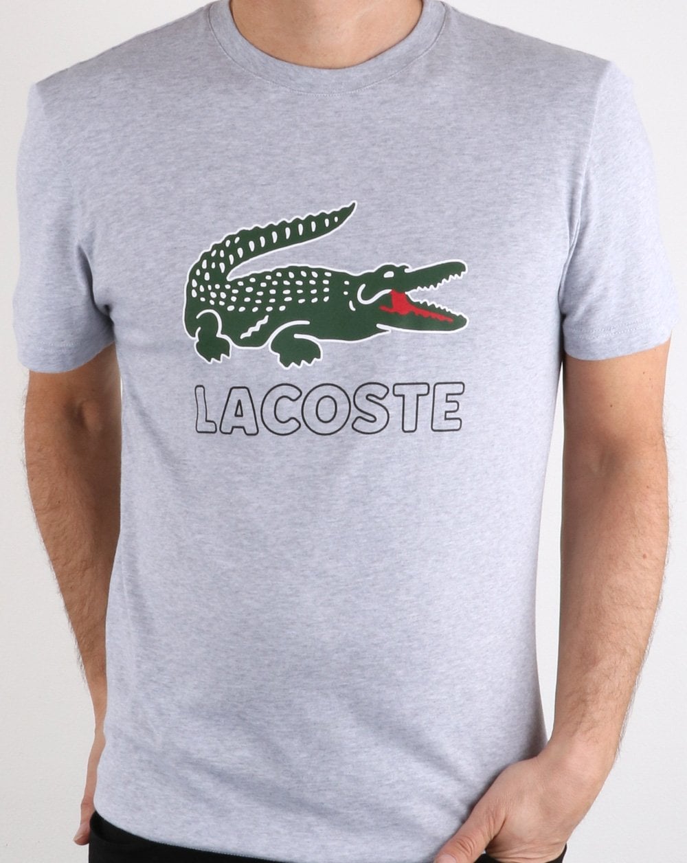 Lacoste Logo T-shirt Grey