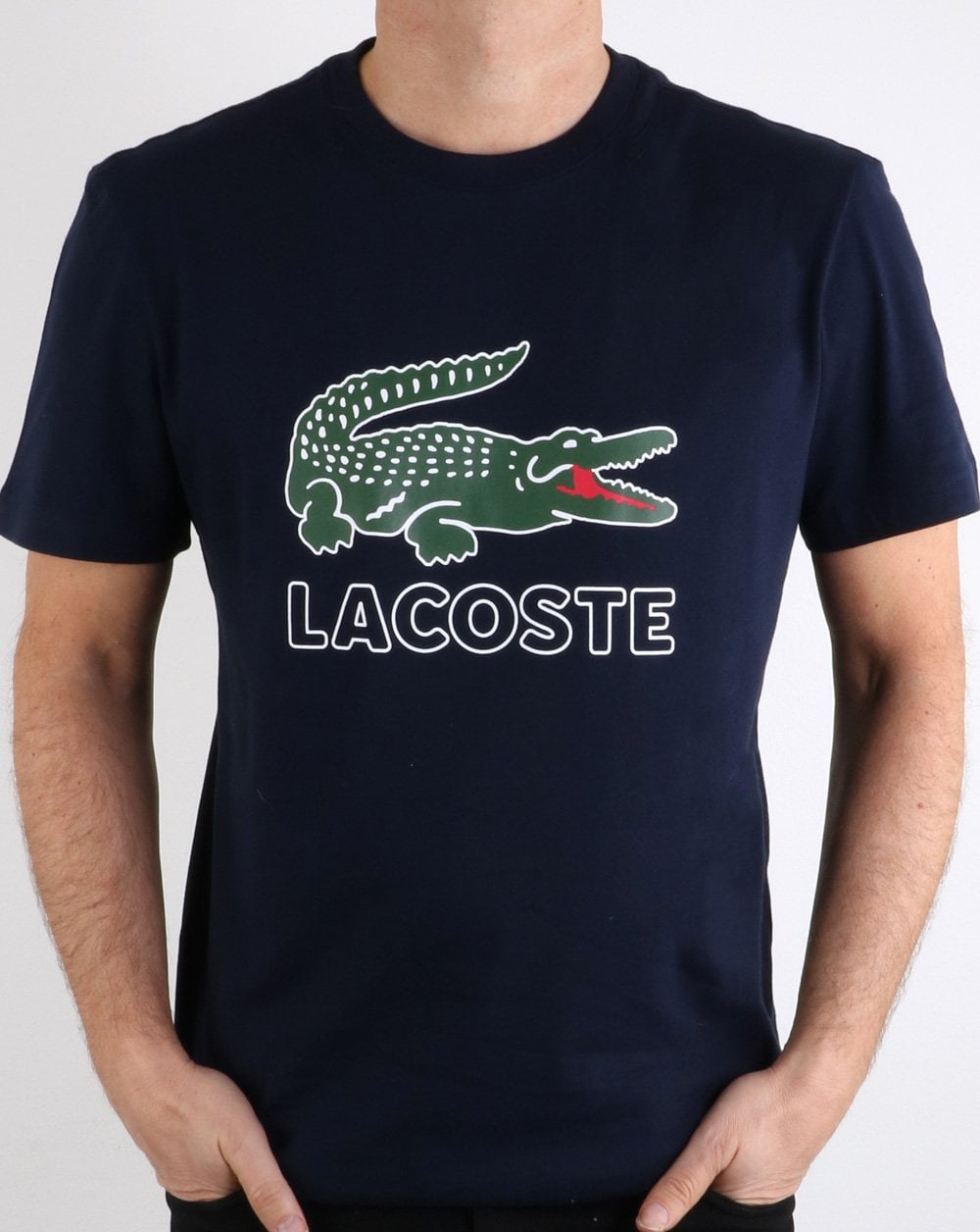 Lacoste Logo T-shirt Navy