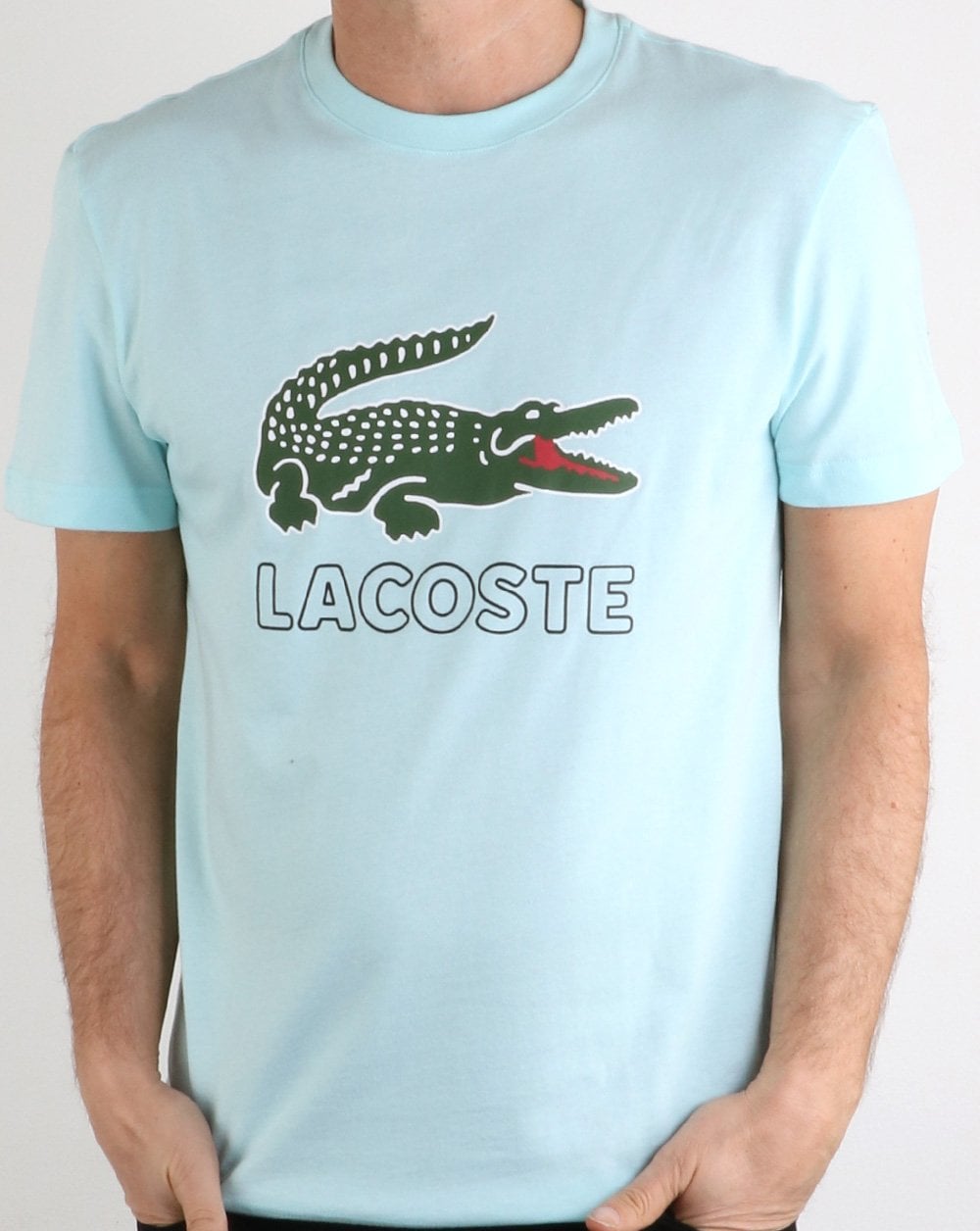 Lacoste Logo T-shirt Aqua Blue