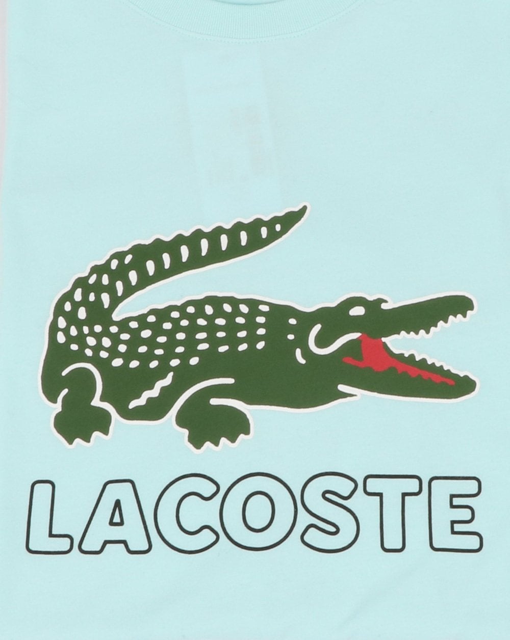 Lacoste Logo T-shirt Aqua Blue