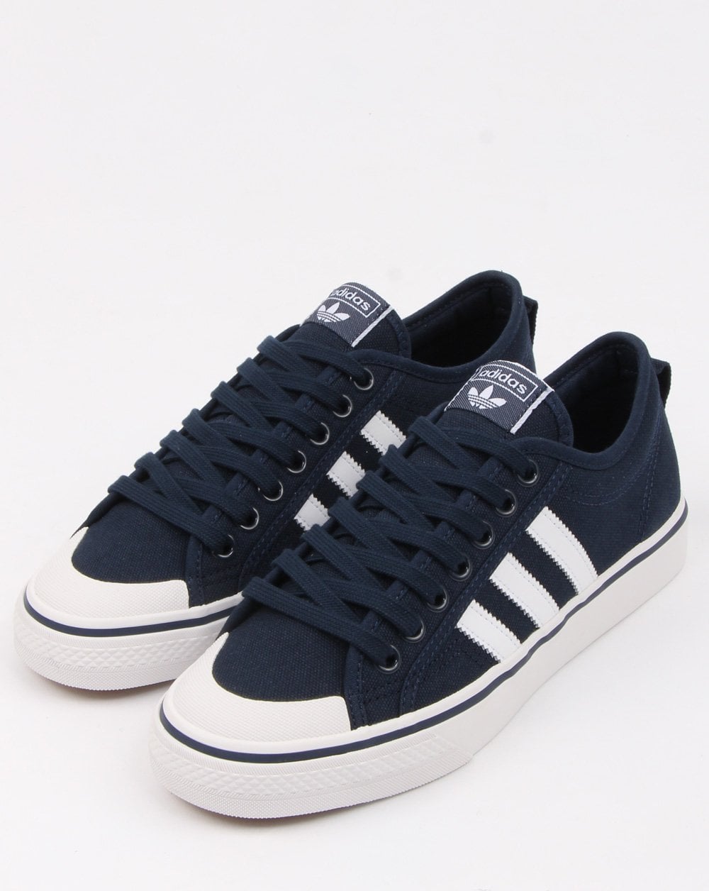 Adidas Nizza Trainers Navy/white