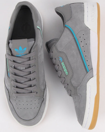 Adidas Continental 80 x TFL Trainers Grey/blue/green