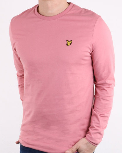 Lyle And Scott Long Sleeve T-shirt Pink