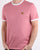 Lyle And Scott Ringer T Shirt Pink/White