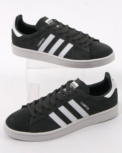 Adidas Campus Trainers Charcoal Grey /white