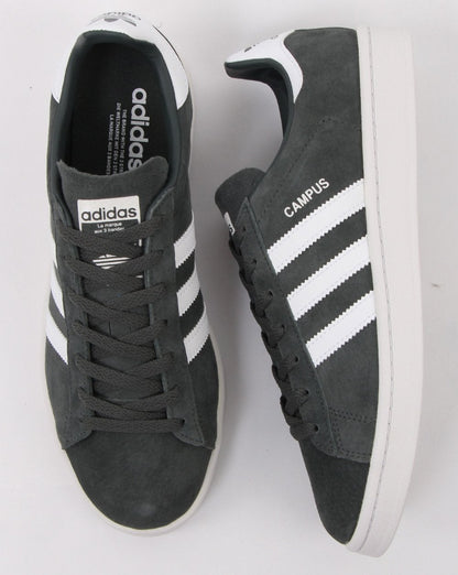 Adidas Campus Trainers Charcoal Grey /white
