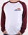 Ellesse Thero Long Sleeve T Shirt White/Burgundy