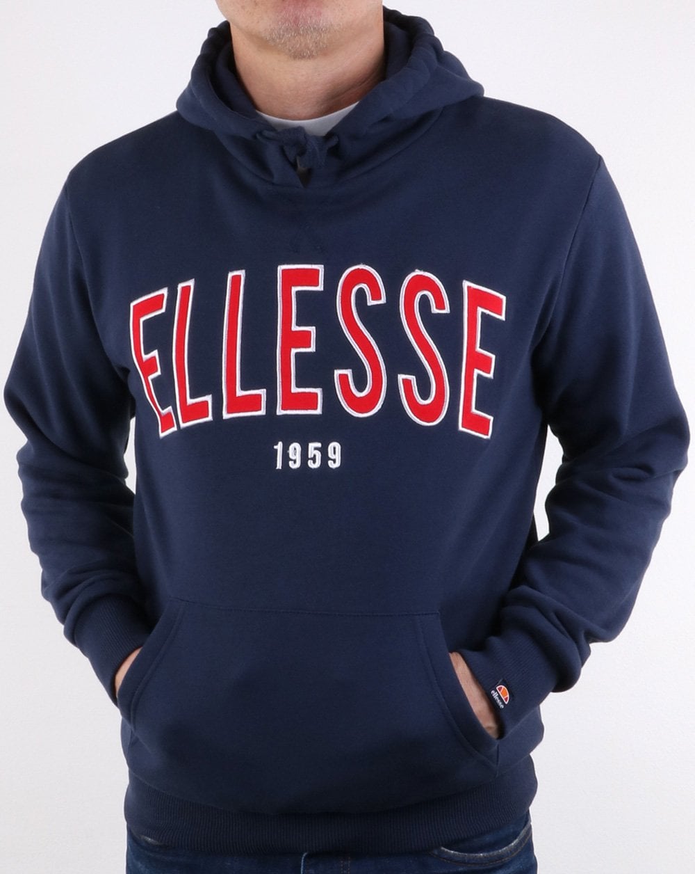 Ellesse 90's Outline Hoody Navy