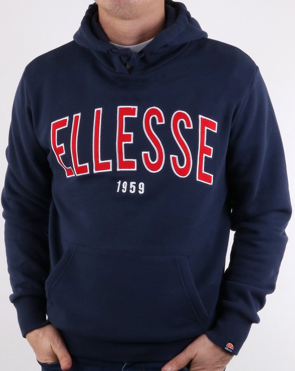 Ellesse 90's Outline Hoody Navy