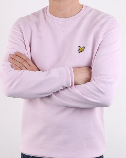 Lyle And Scott Crew Neck Sweatshirt Soft Pink