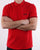 Barbour Tipped Polo Red