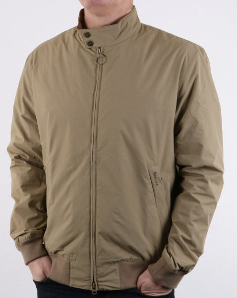 Barbour Harrington Royston Casual Jacket Stone