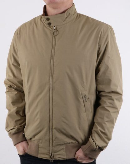 Barbour Harrington Royston Casual Jacket Stone