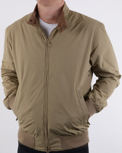 Barbour Harrington Royston Casual Jacket Stone