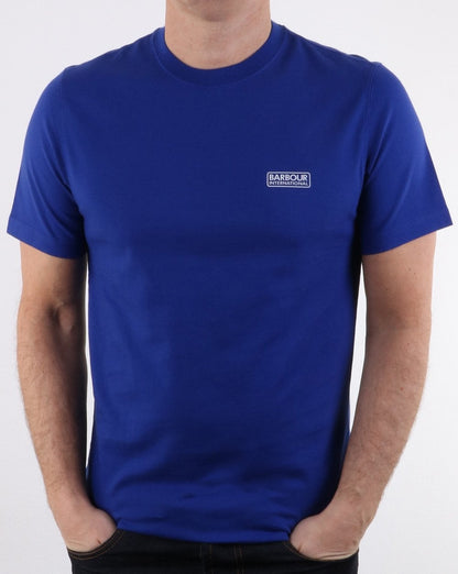 Barbour International Small Logo T-shirt Blue