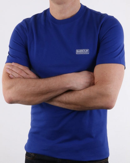 Barbour International Small Logo T-shirt Blue