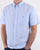 Gant The Oxford Shirt Reg Short Sleeve Shirt Capri Blue