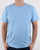 Gant Solid Crew Neck T Shirt Capri Blue