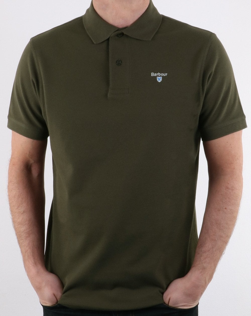 Barbour Polo Shirt Olive